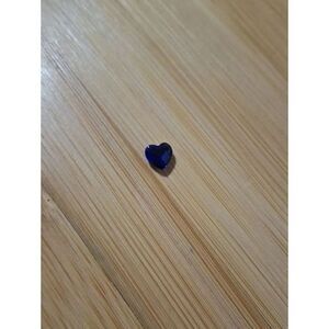 September Birthstone Heart Shaped Gemstone Charm For Floating Lockets